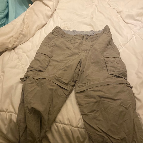 REI women’s 4 petite hiking pants.  Quick dry, zip off convertible into shorts. - Picture 1 of 2